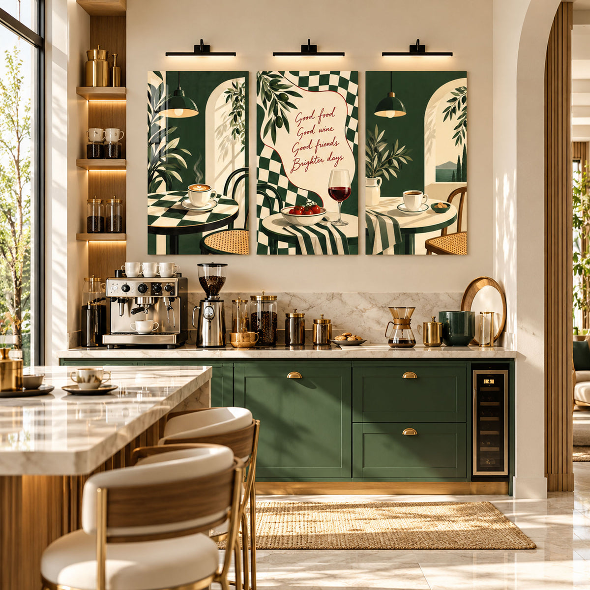 Mediterranean Café lifestyle view