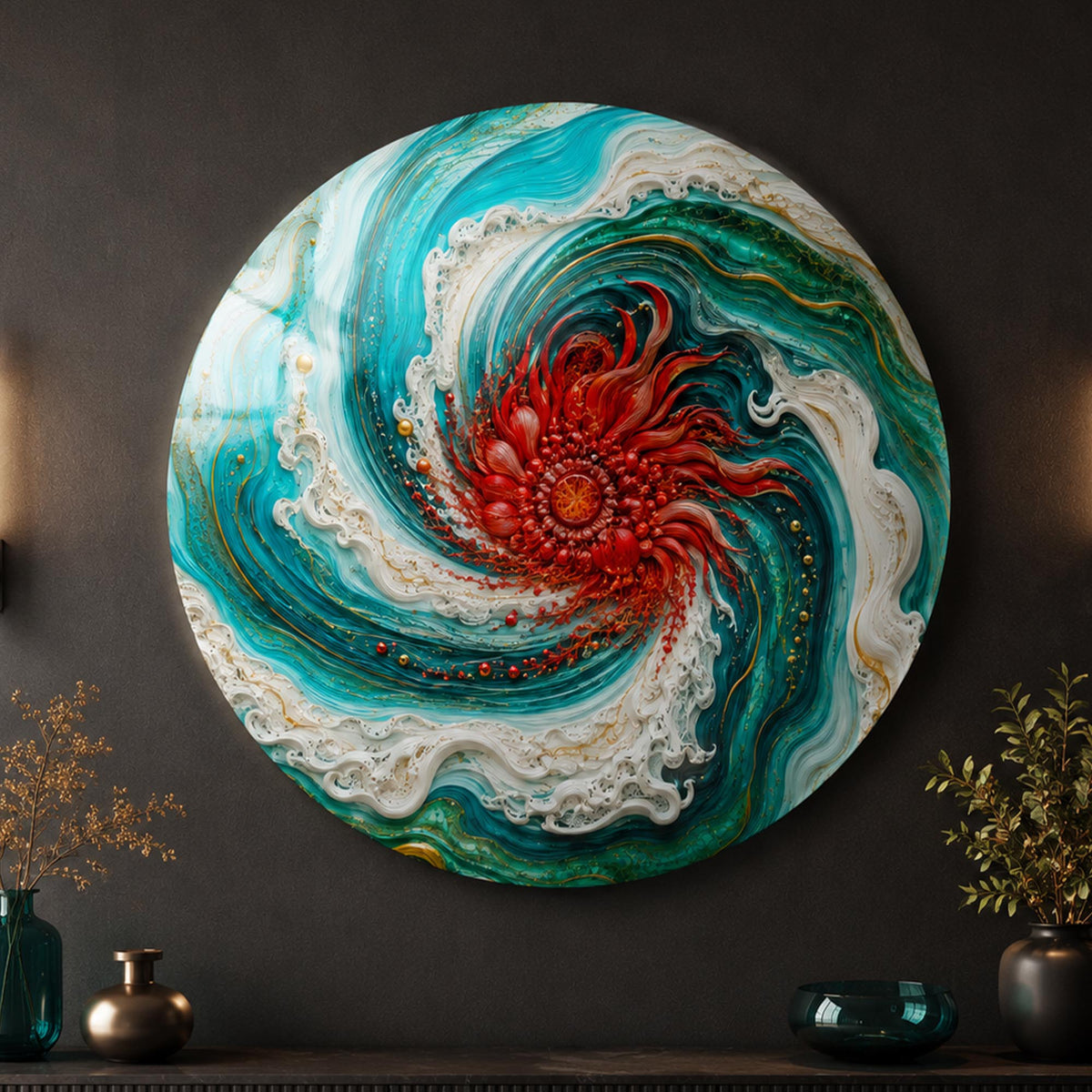 Coral Tide Swirl lifestyle view