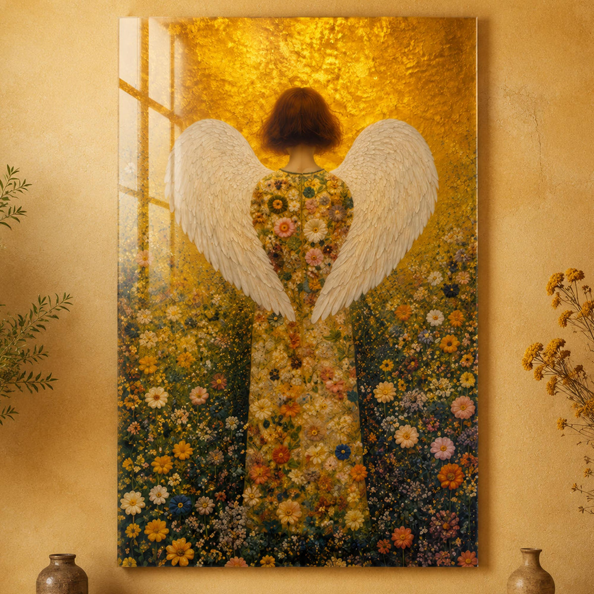 Golden Garden Angel lifestyle view