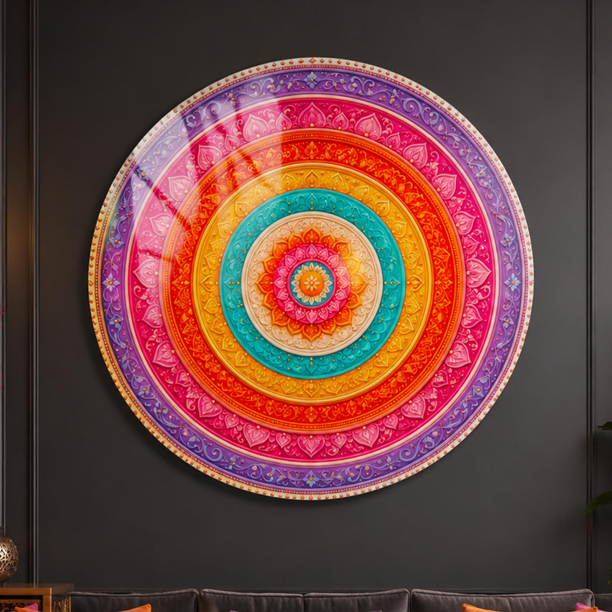Festival Mandala II in a modern room