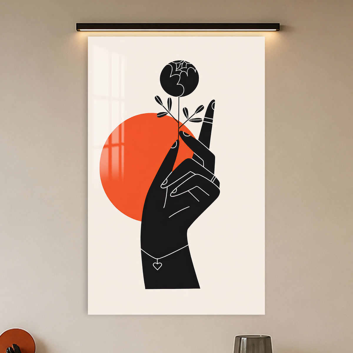 Delicate Balance in a modern room