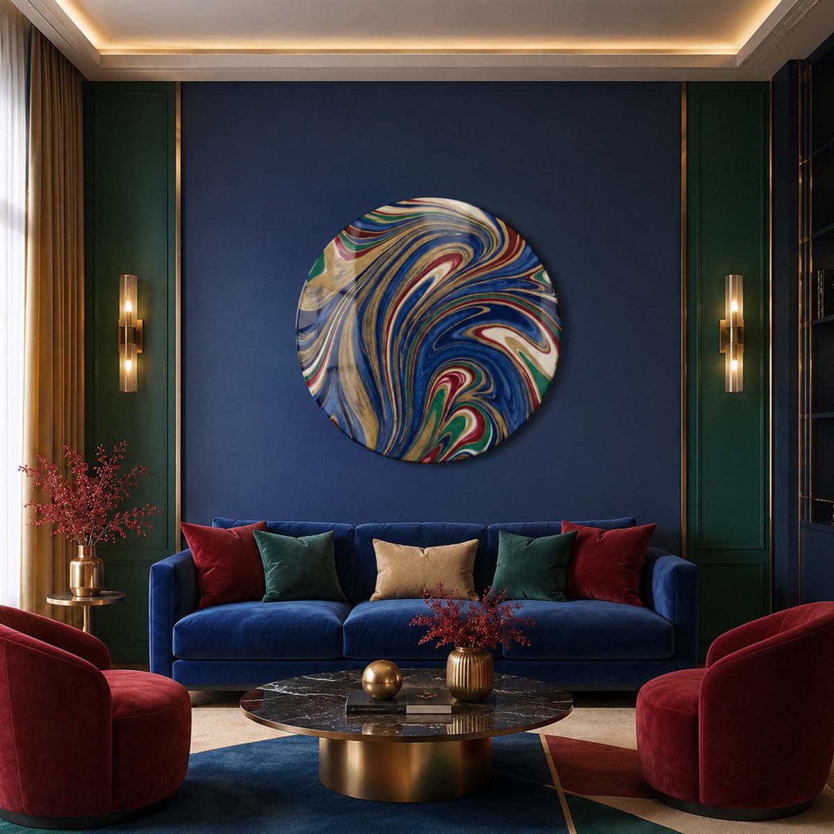 Jewel Tide in a modern room