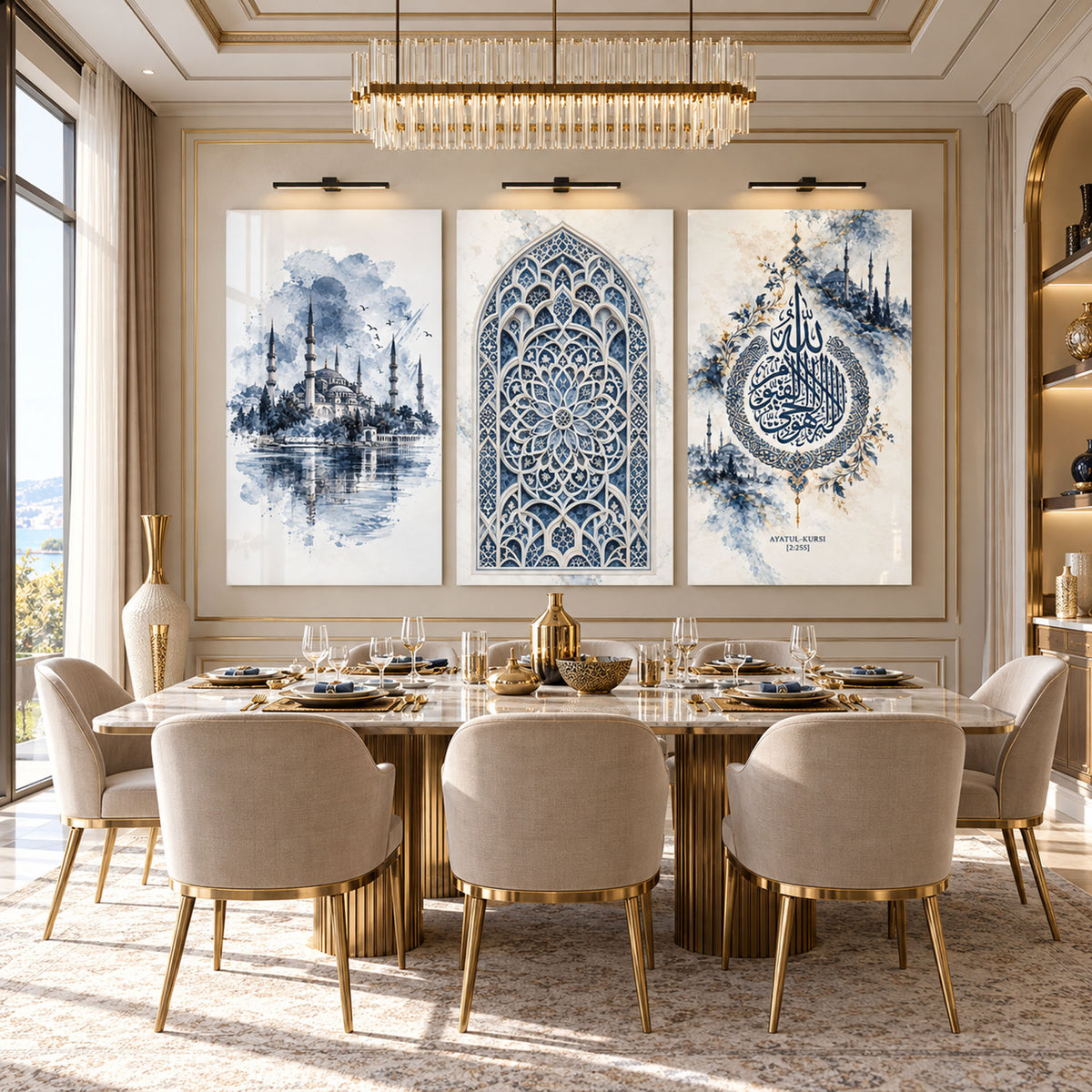 Islamic Blue lifestyle view