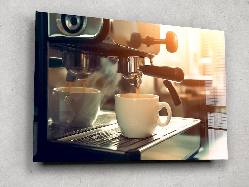 Artronauts Glass Print Coffee