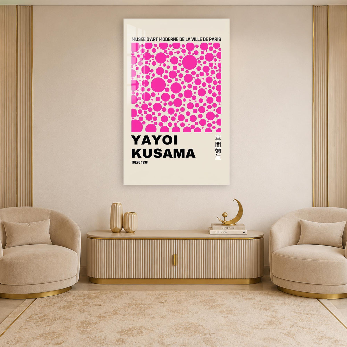 Kusama Pink Dots lifestyle view