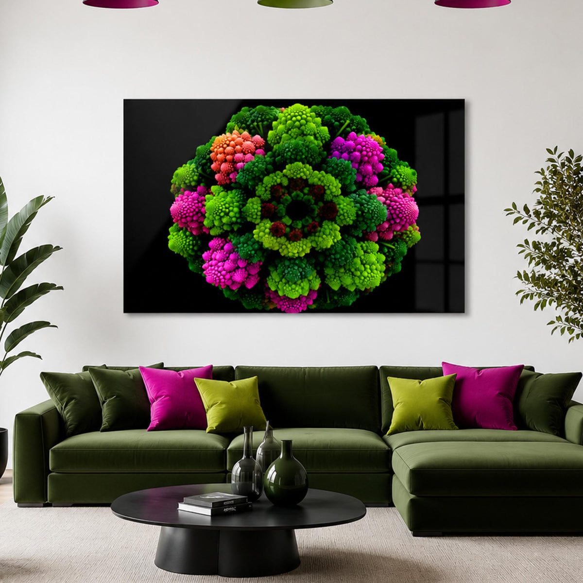 Romanesco Color Mandala lifestyle view