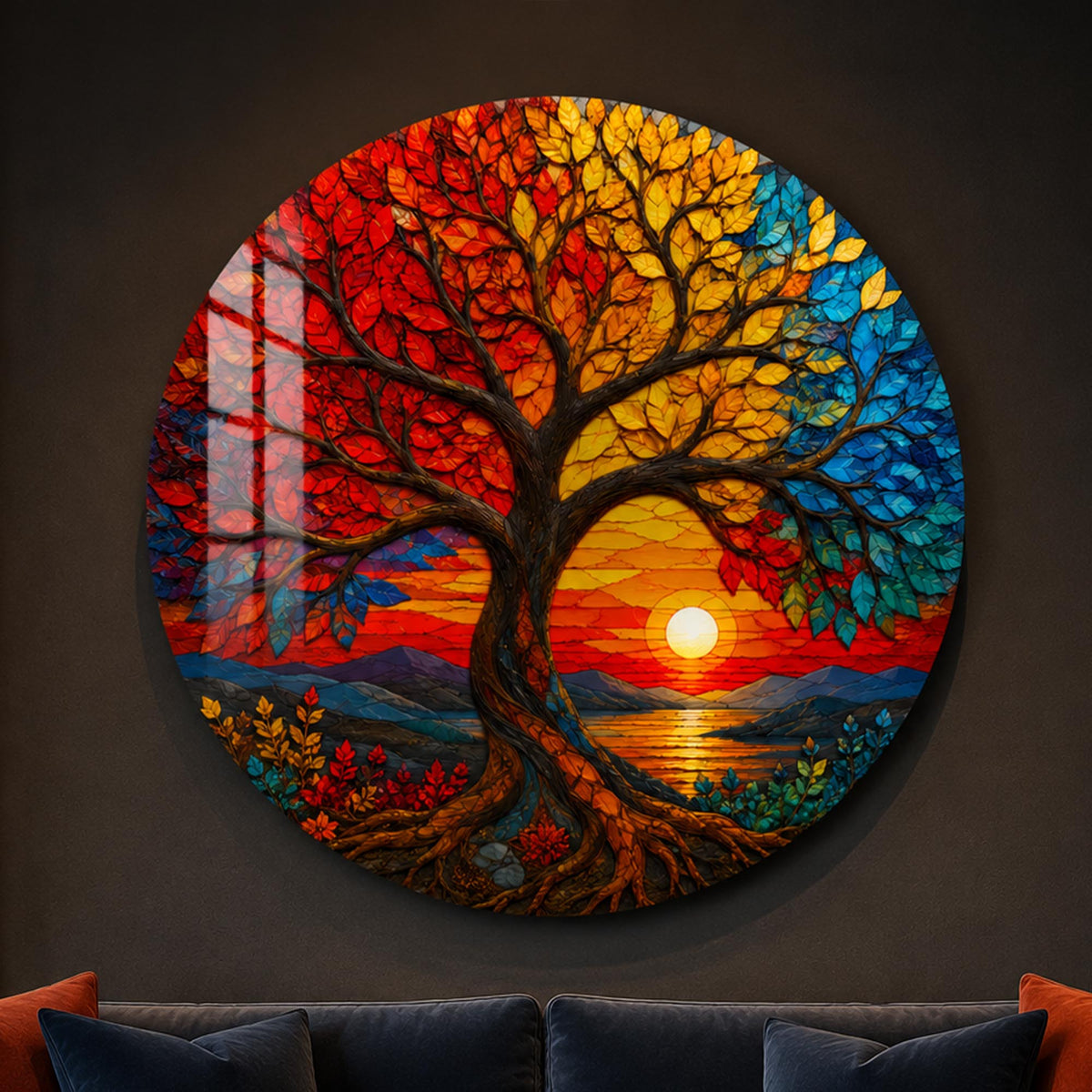 Sunset Tree of Life lifestyle view