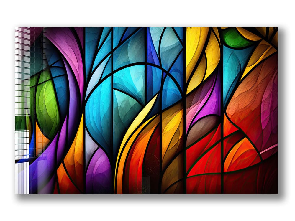 Artronauts Glass Print Harmony Abstract