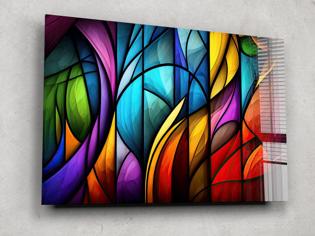 Artronauts Glass Print Harmony Abstract