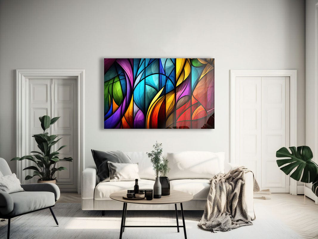 Artronauts Glass Print Harmony Abstract