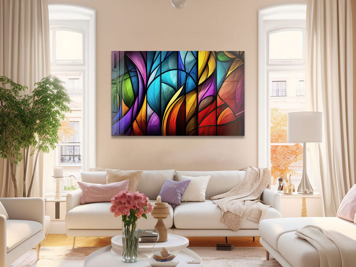 Artronauts Glass Print Harmony Abstract