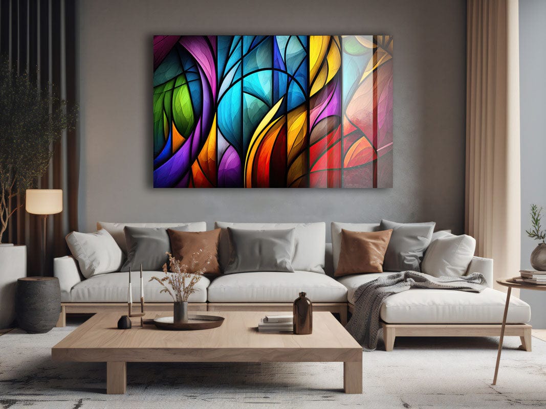 Artronauts Glass Print Harmony Abstract