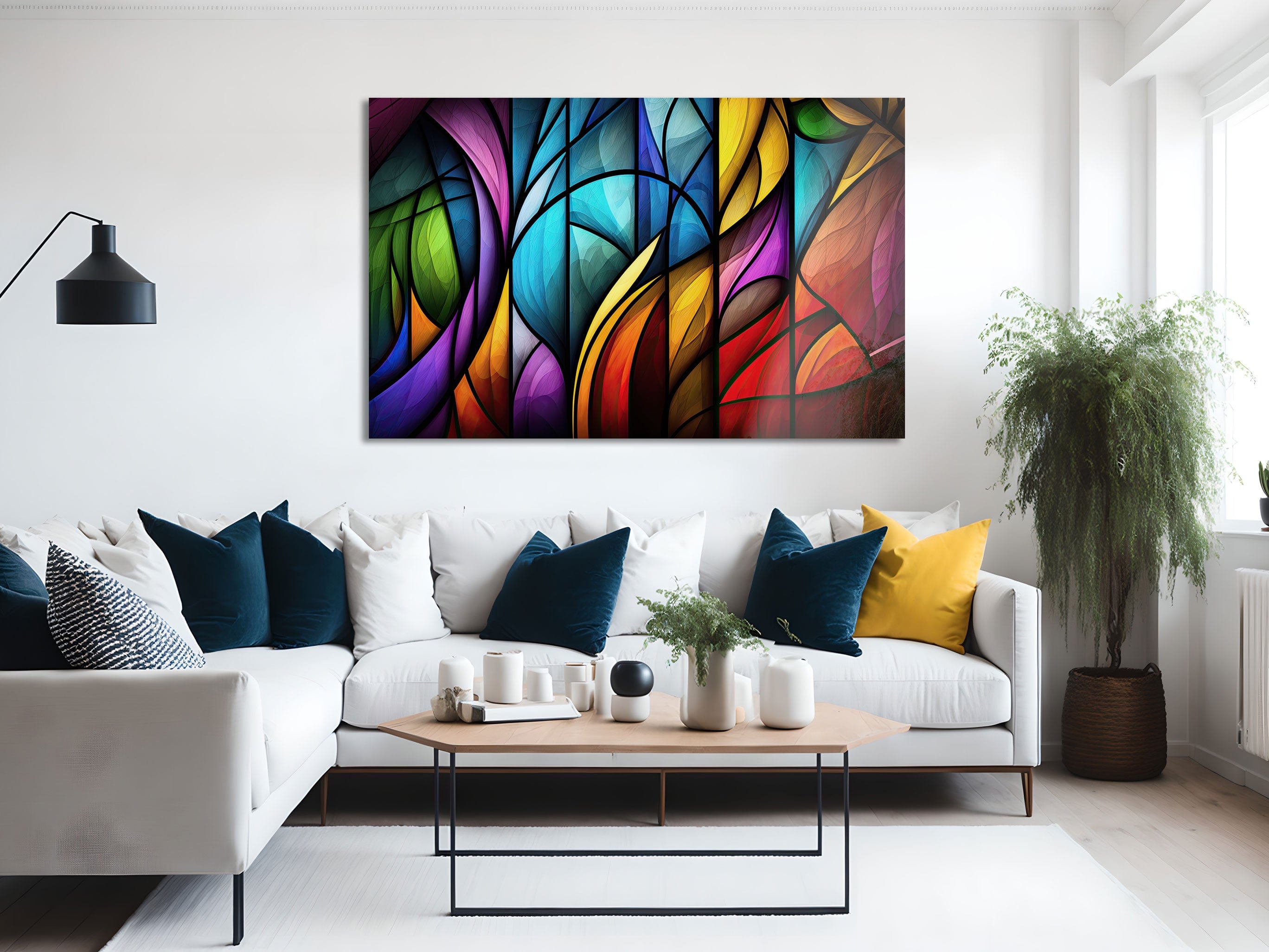 Artronauts Glass Print Harmony Abstract