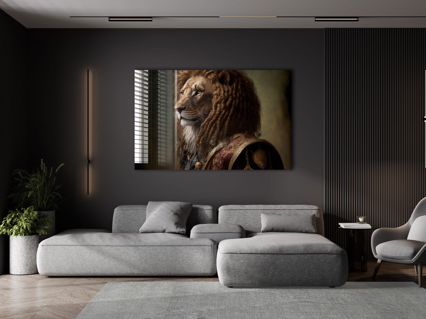 Artronauts Glass Print The King