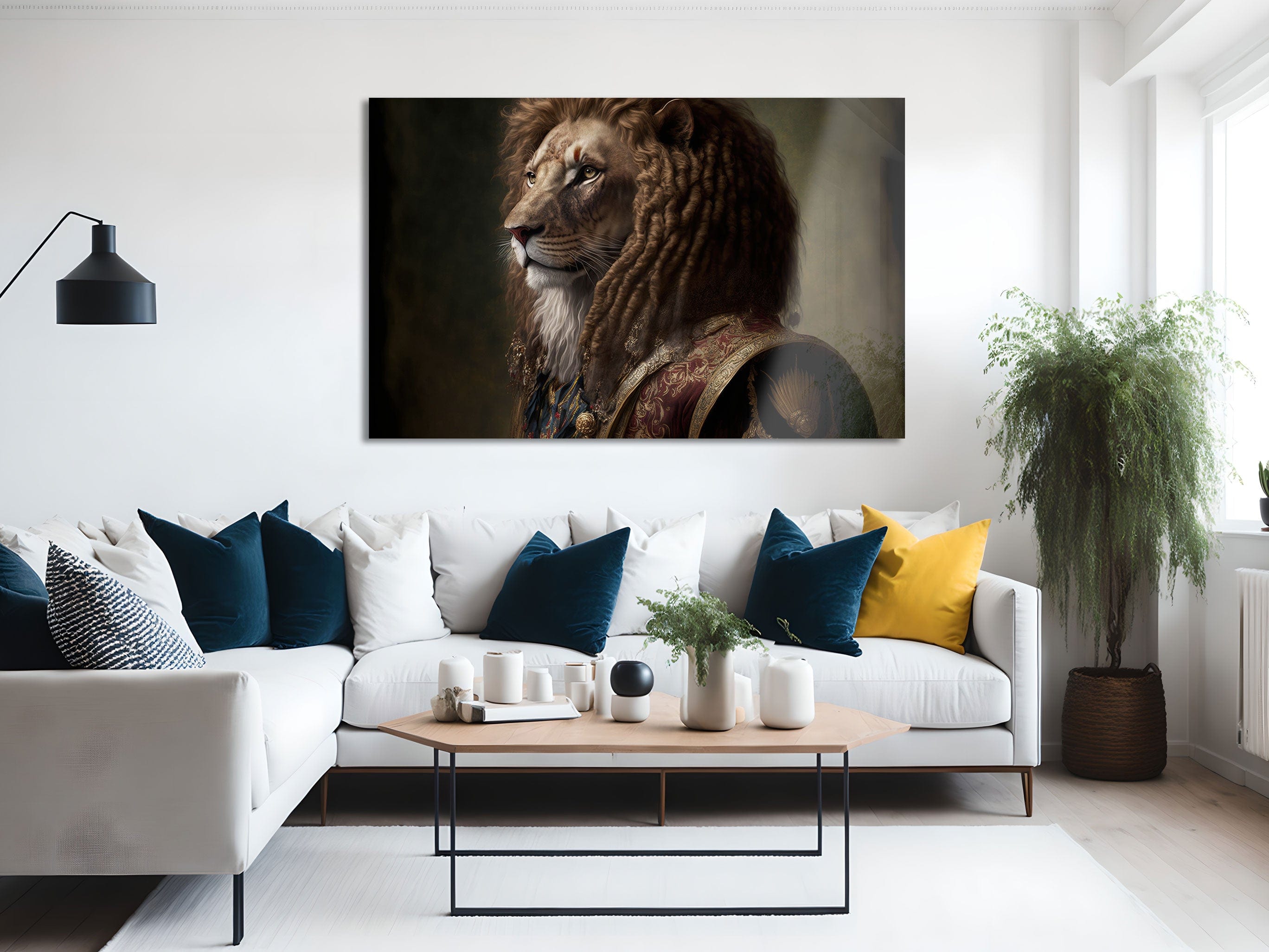 Artronauts Glass Print The King