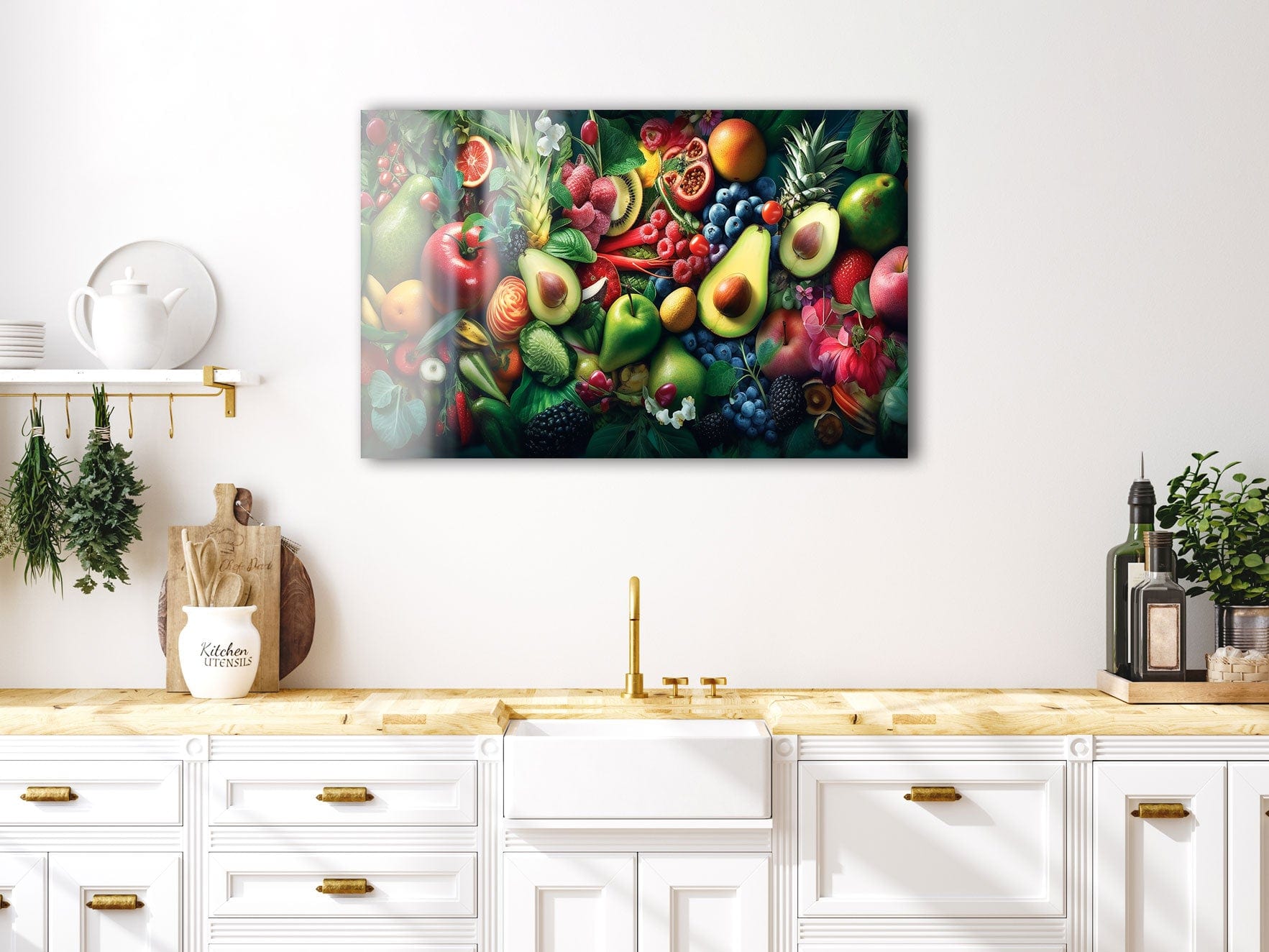 Artronauts Glass Print Mix Fruits