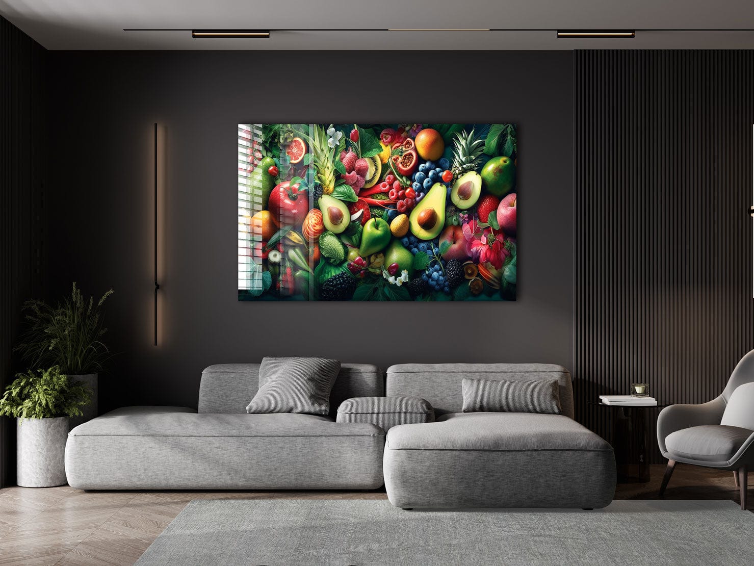 Artronauts Glass Print Mix Fruits
