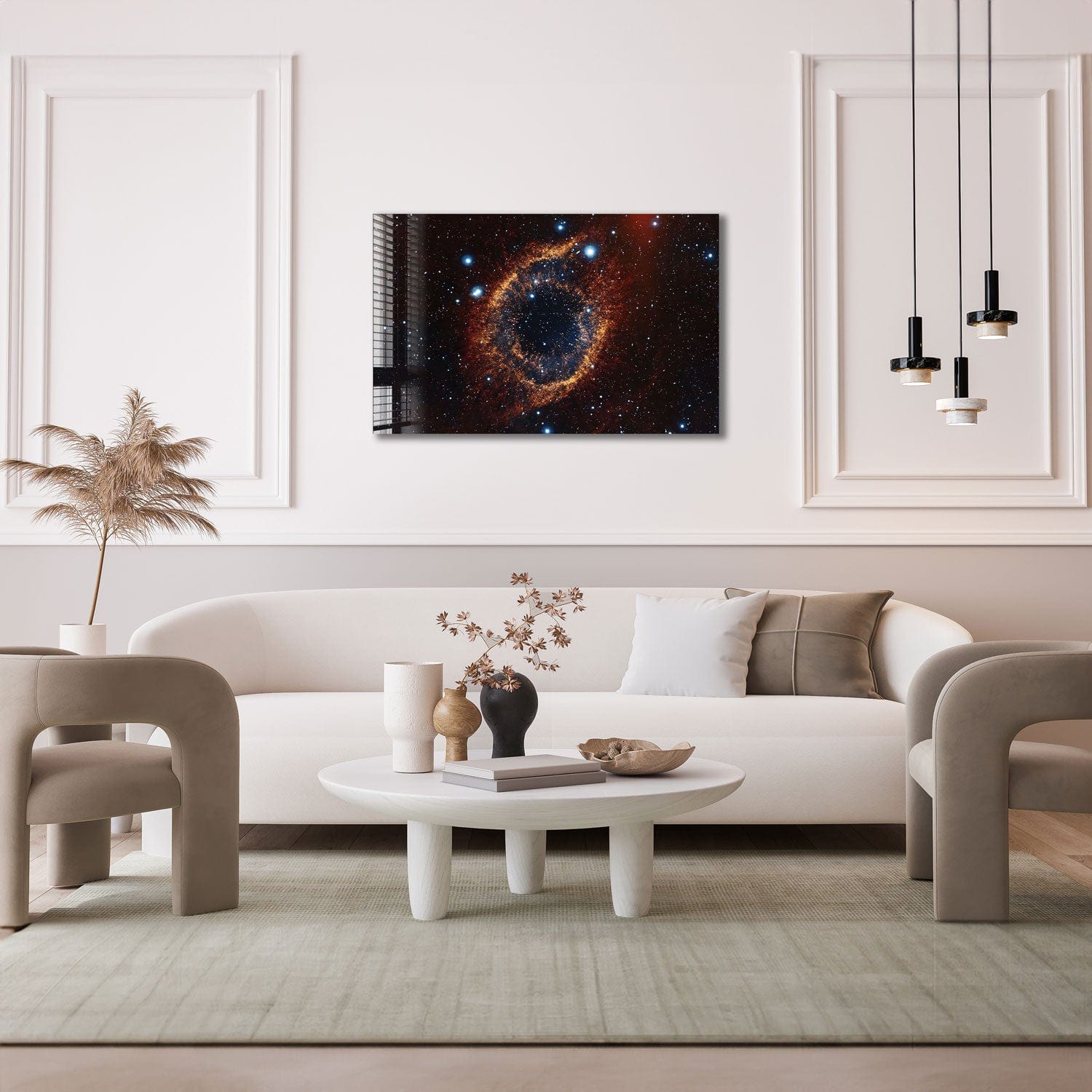Artronauts Glass Print Star Galaxy Flare II