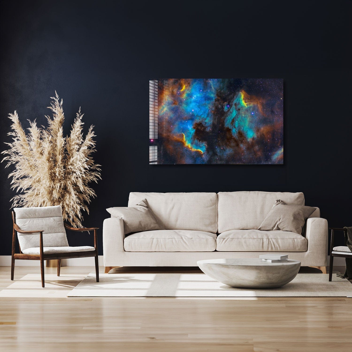 Artronauts Glass Print Cosmic Stars