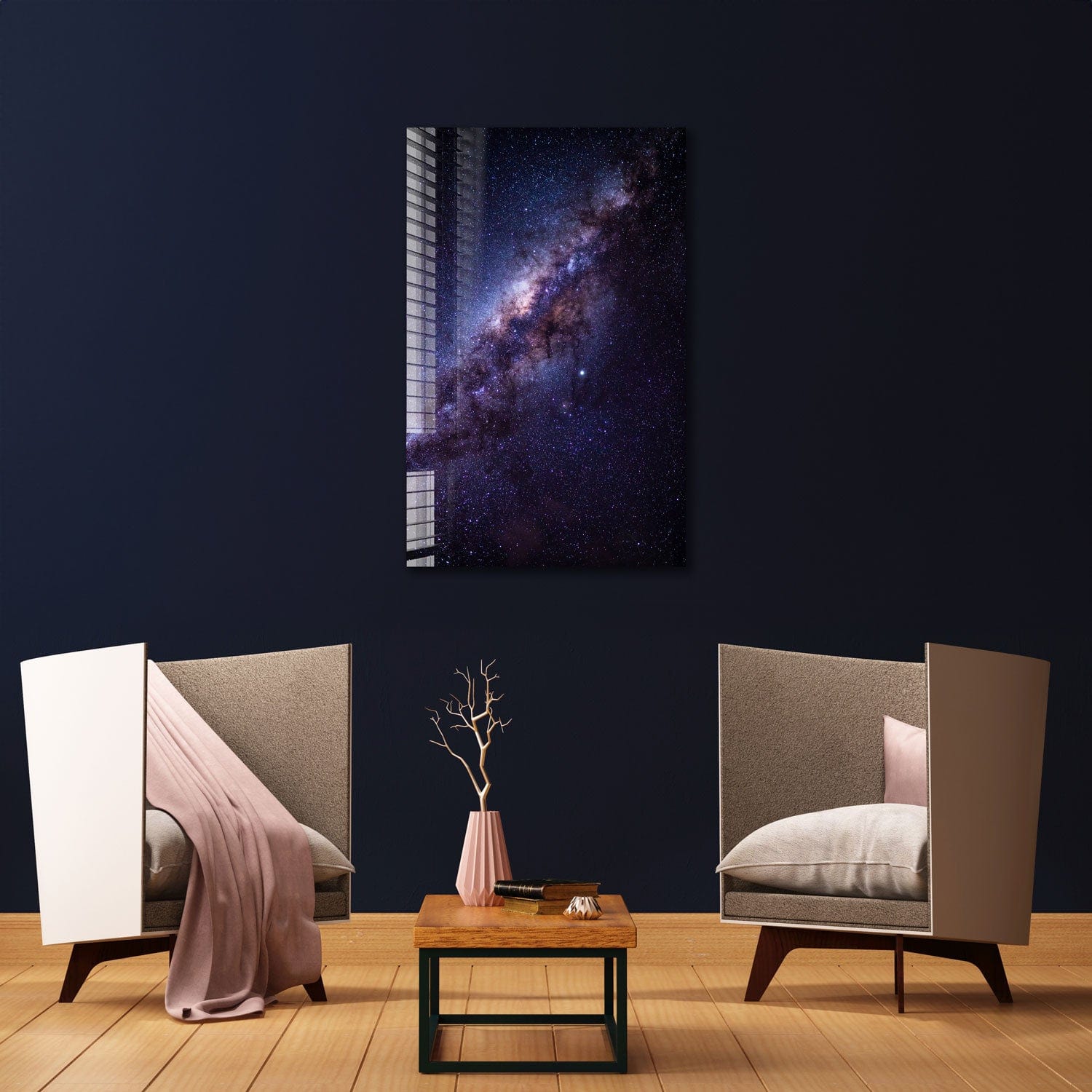 Artronauts Glass Print The Milky Way II