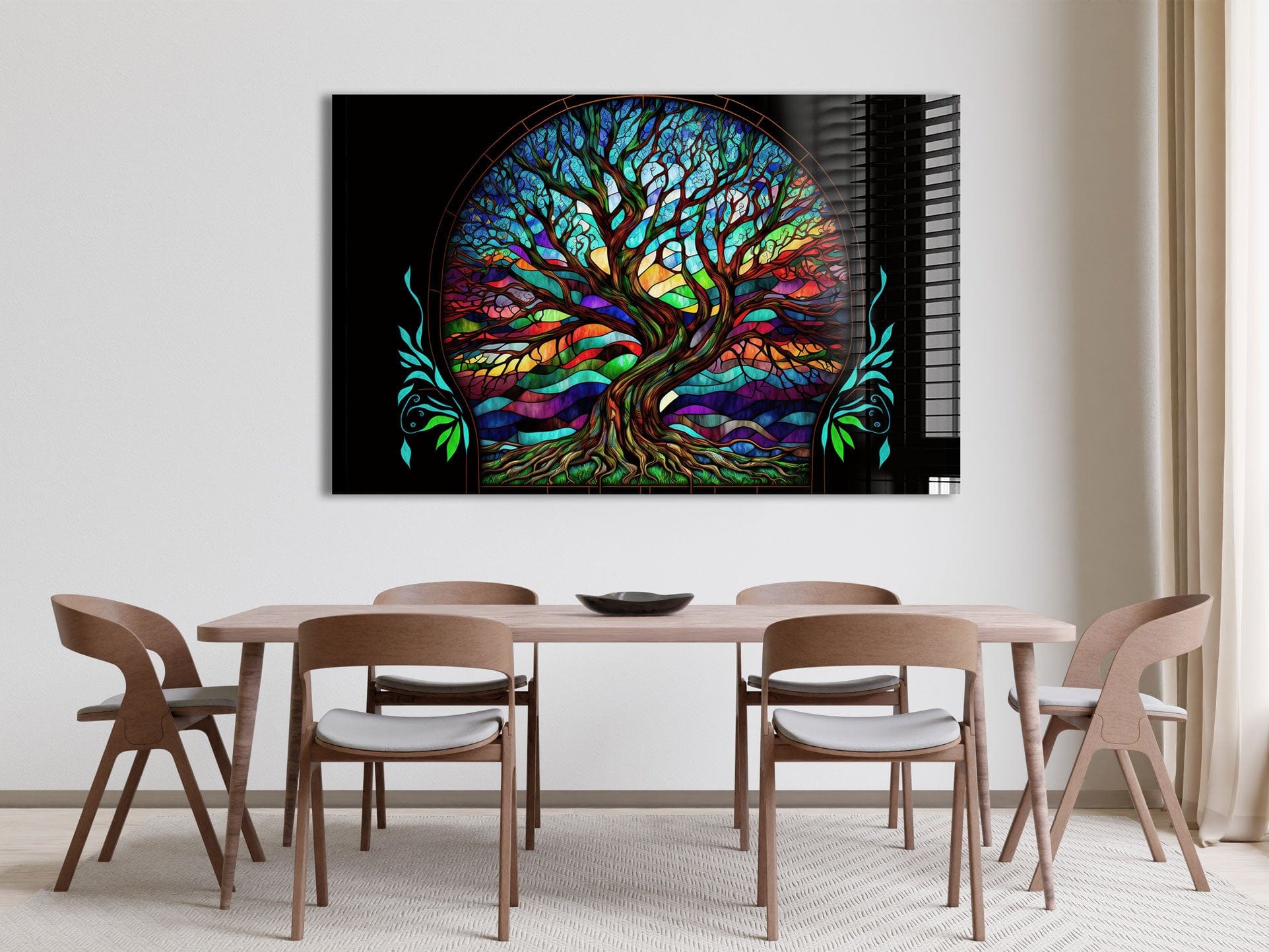Artronauts Glass Print Magical Tree