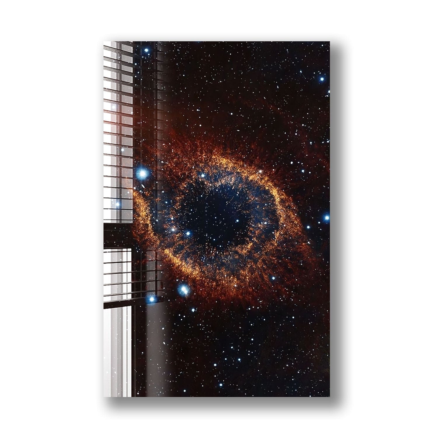 Artronauts Glass Print Star Galaxy Flare