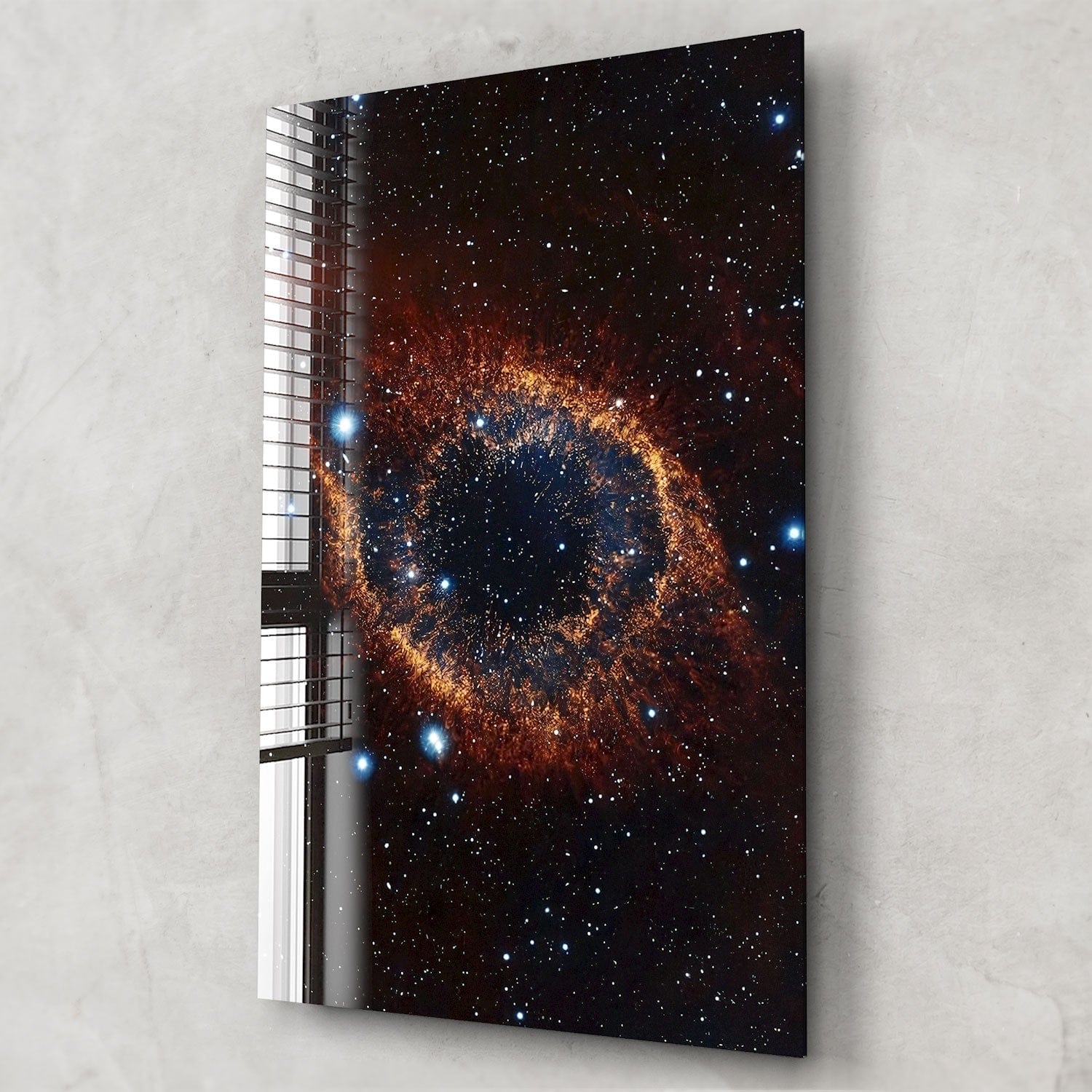 Artronauts Glass Print Star Galaxy Flare