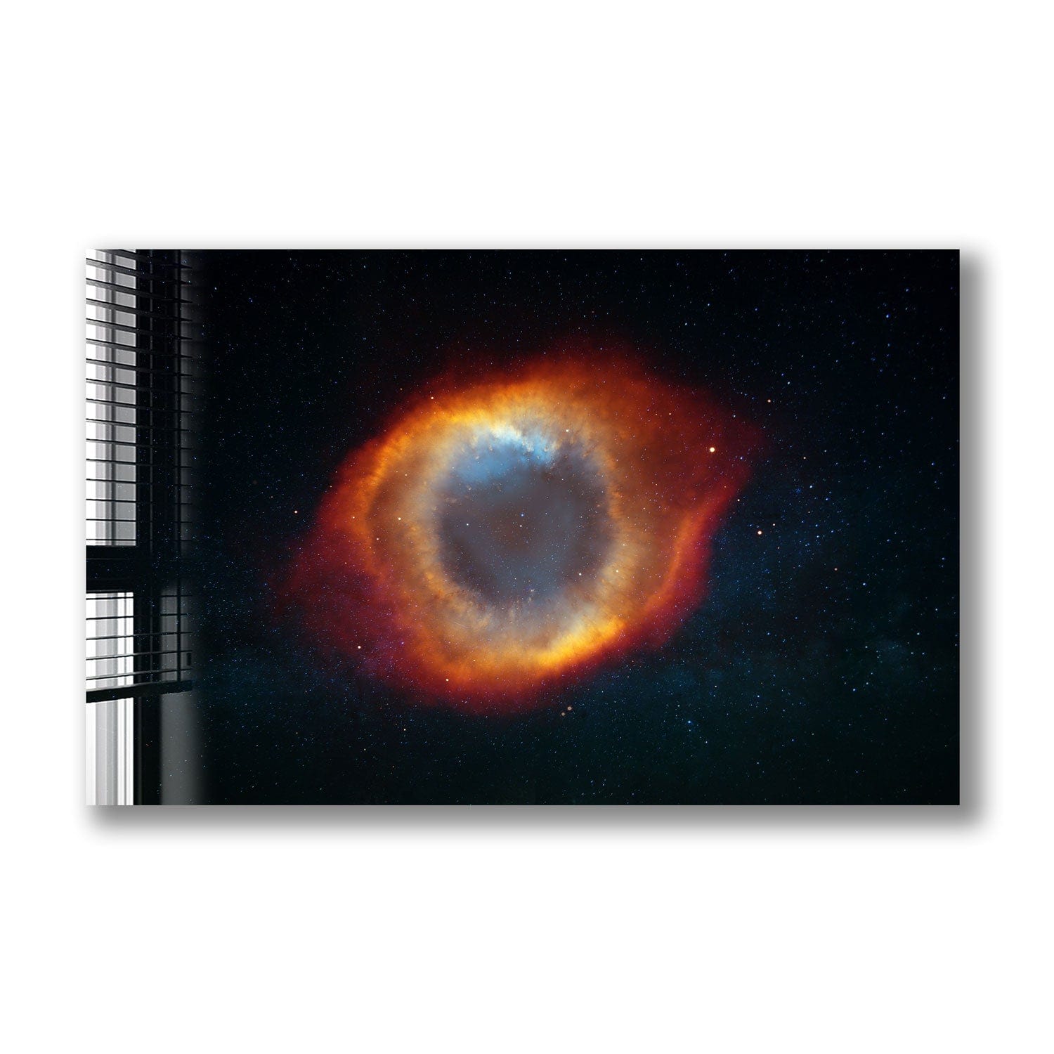 Artronauts Glass Print Nebula Eye