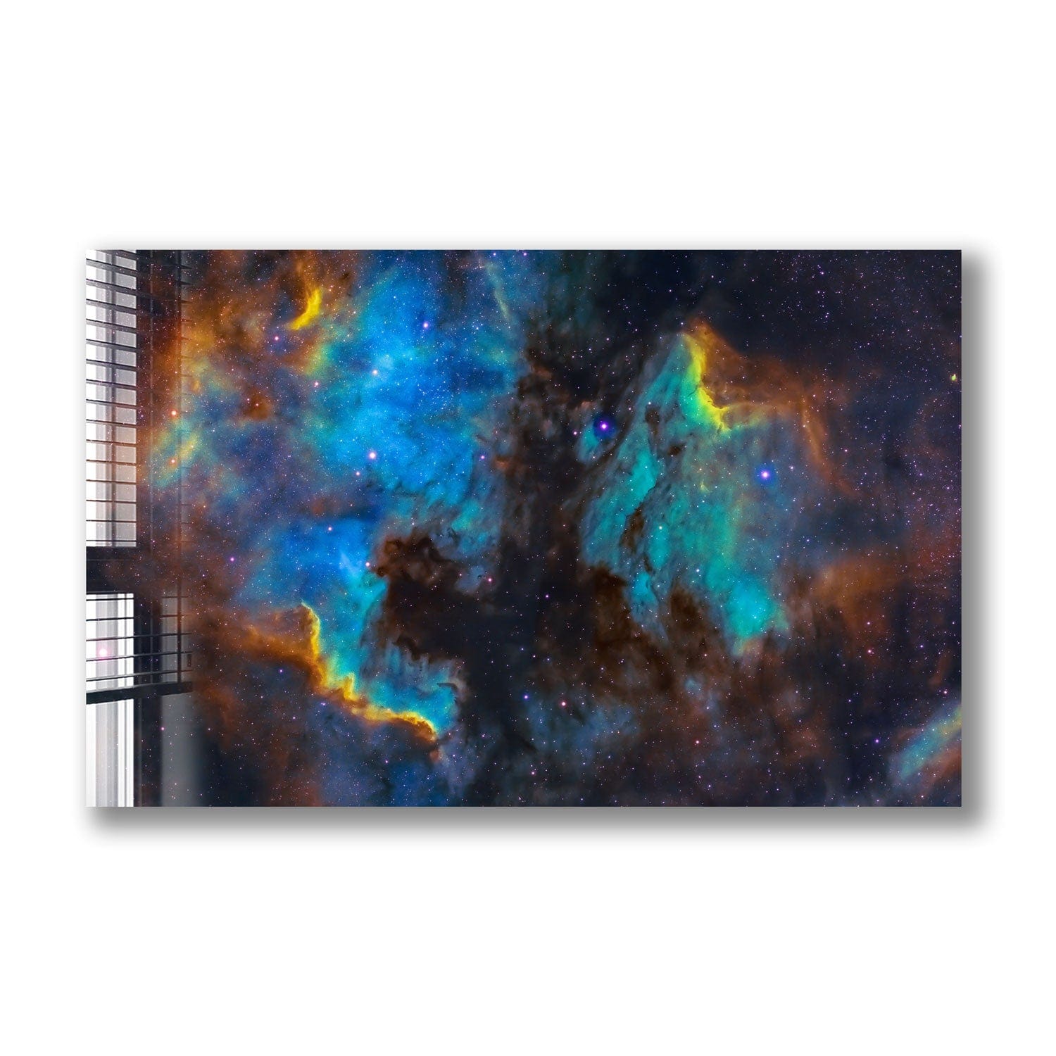 Artronauts Glass Print Cosmic Stars