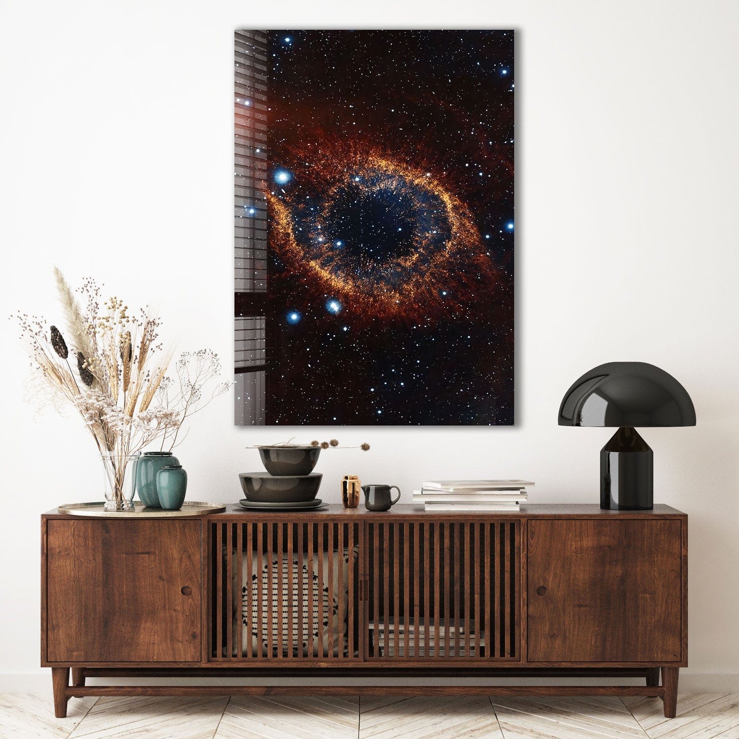 Artronauts Glass Print Star Galaxy Flare