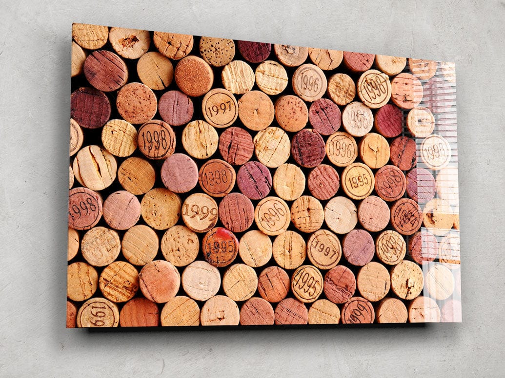 Artronauts Glass Print Wine Corks
