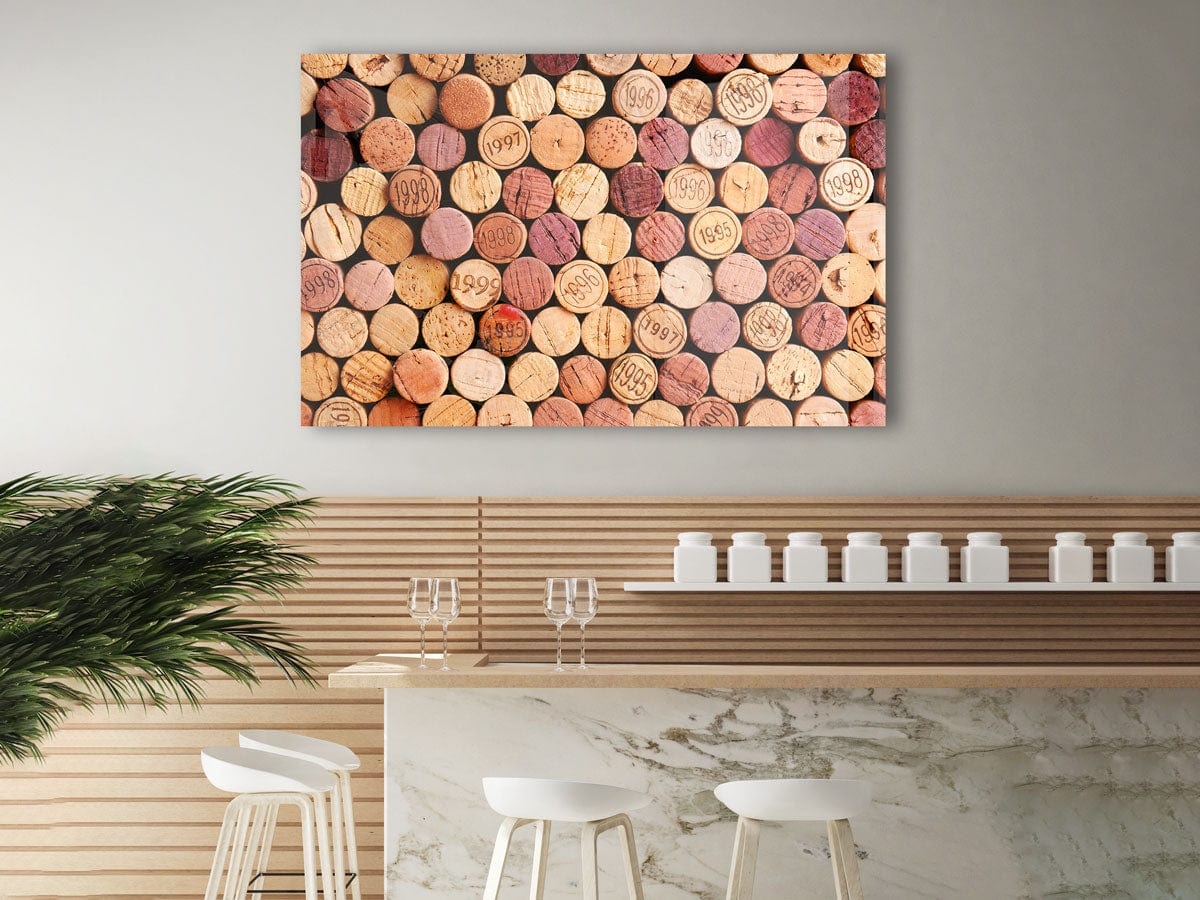 Artronauts Glass Print Wine Corks