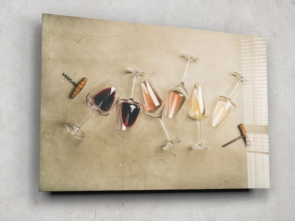 Artronauts Glass Print Wine Set