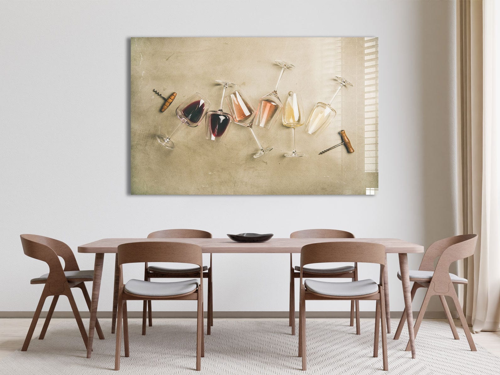 Artronauts Glass Print Wine Set