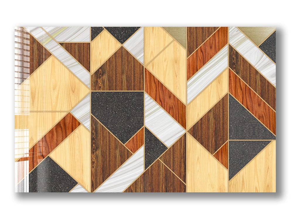 Artronauts Glass Print Wooden Patterns