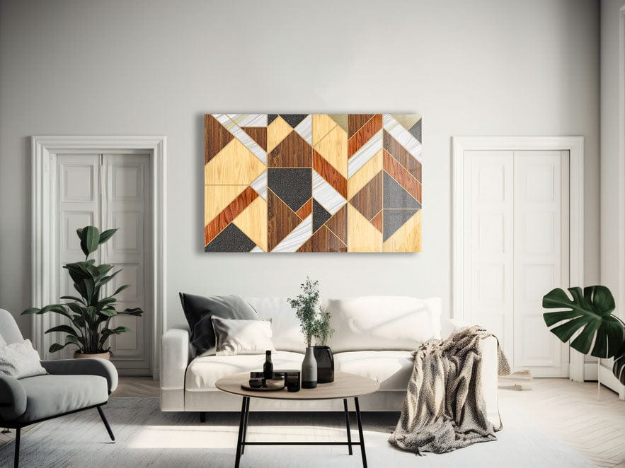 Artronauts Glass Print Wooden Patterns