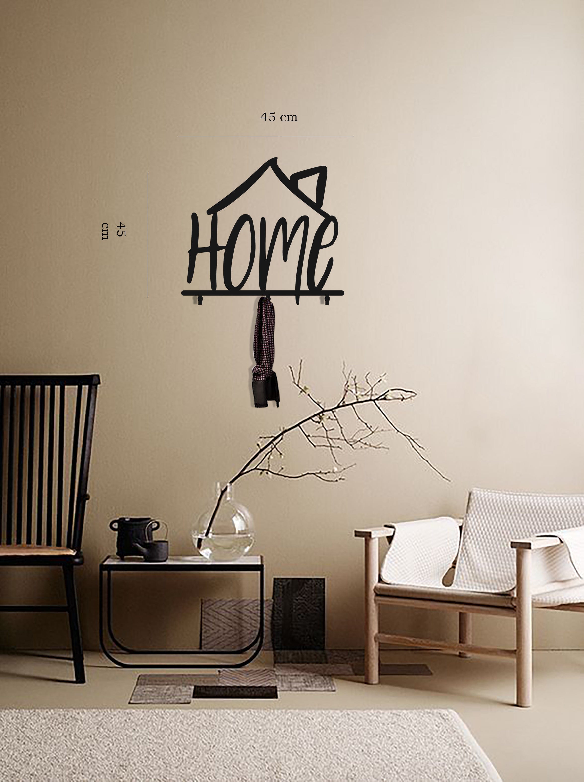 Artronauts Art Metal Wall Arts Home Coat Rack - Metal