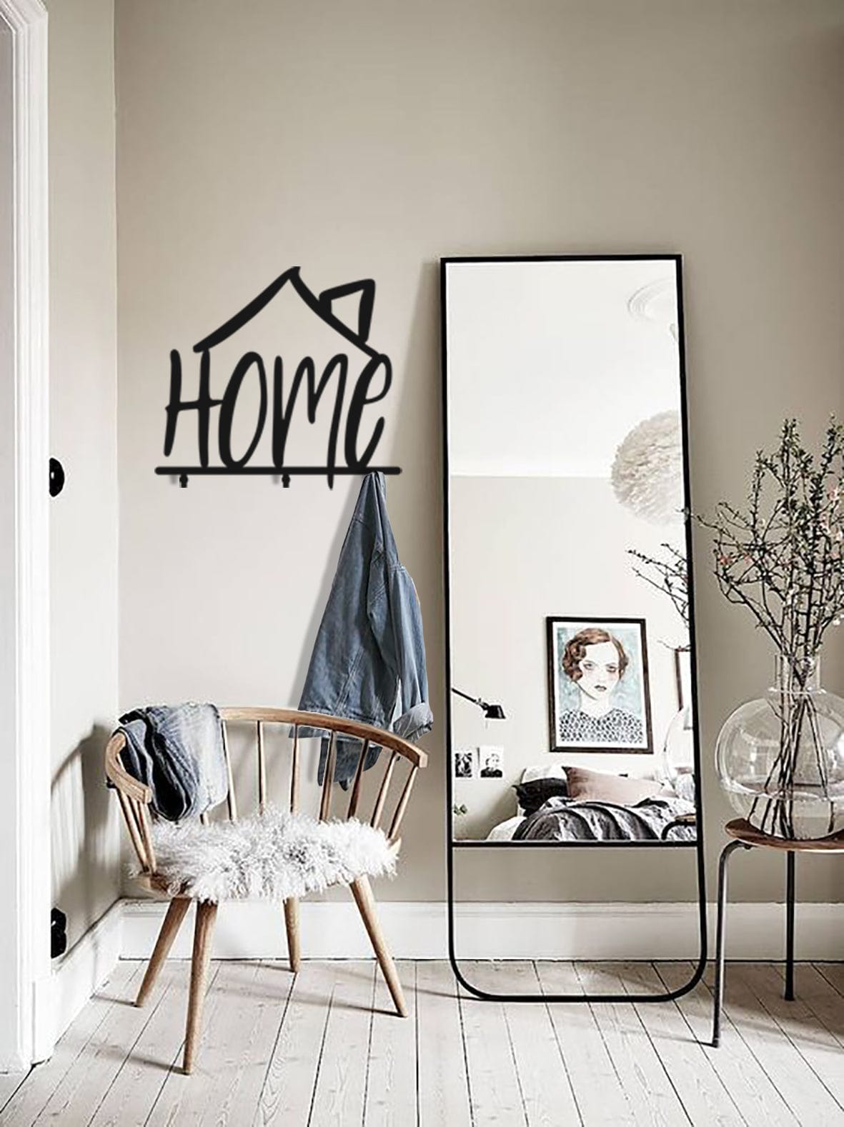 Artronauts Art Metal Wall Arts Home Coat Rack - Metal