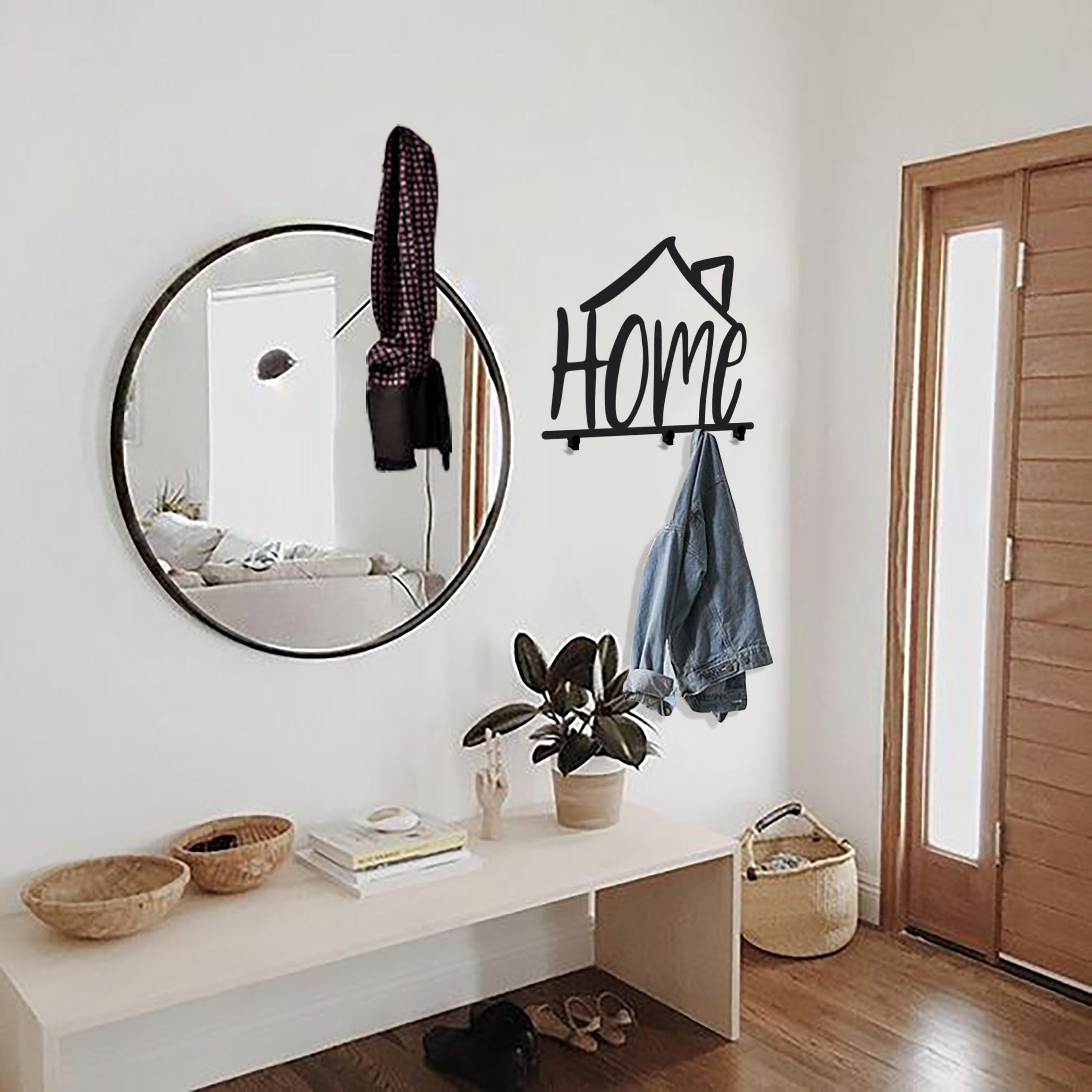 Artronauts Art Metal Wall Arts Home Coat Rack - Metal