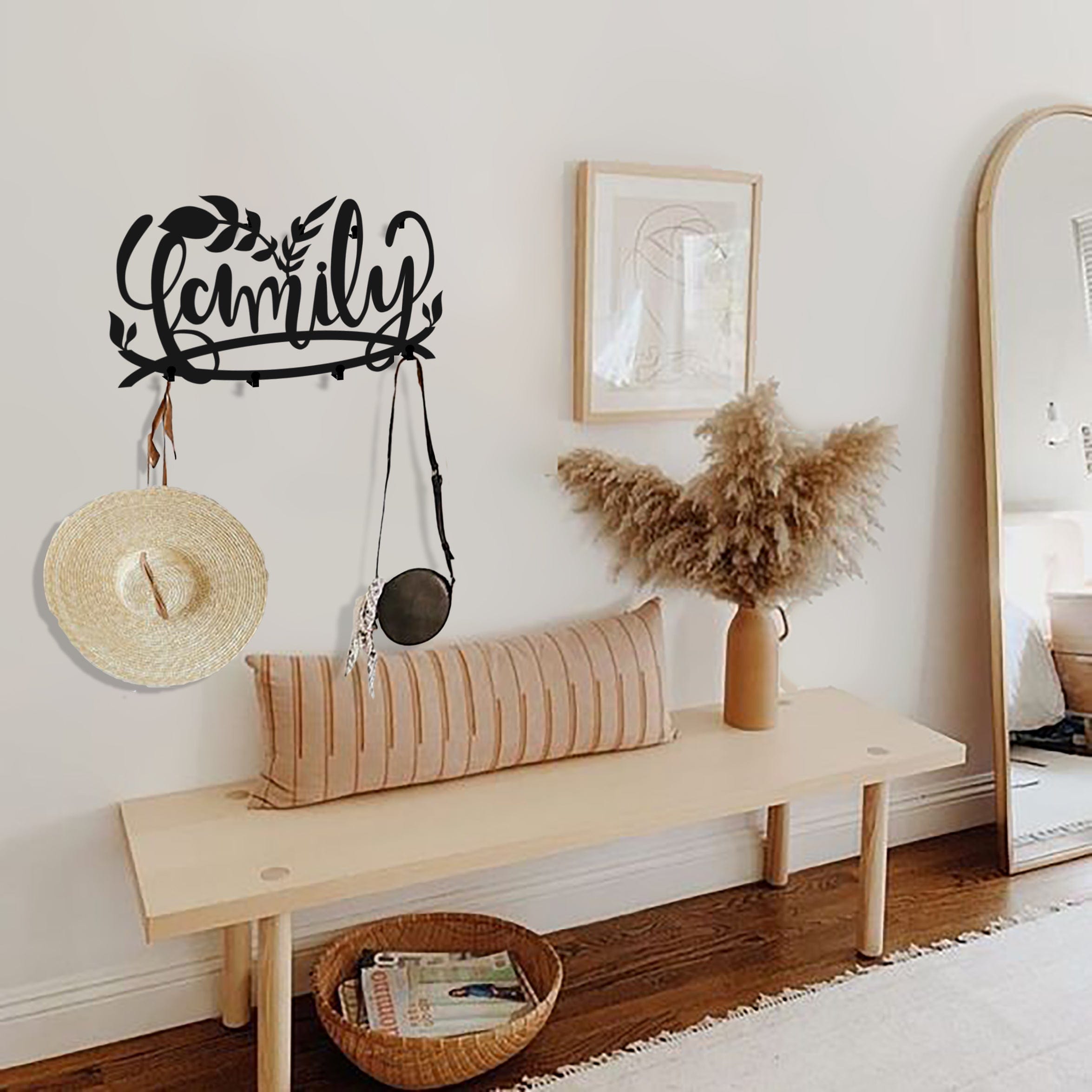 Artronauts Art Metal Wall Arts Family Coat Rack