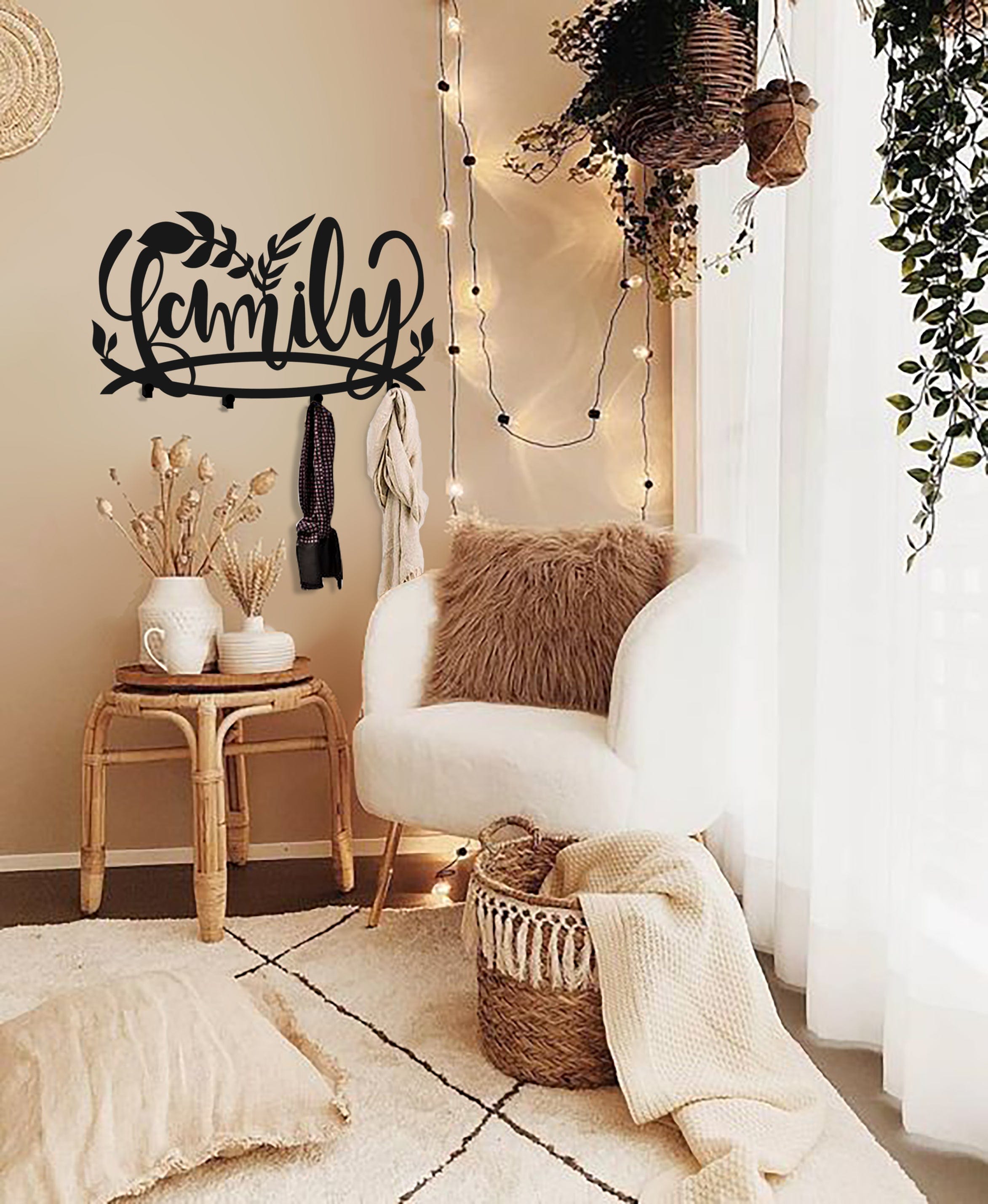 Artronauts Art Metal Wall Arts Family Coat Rack