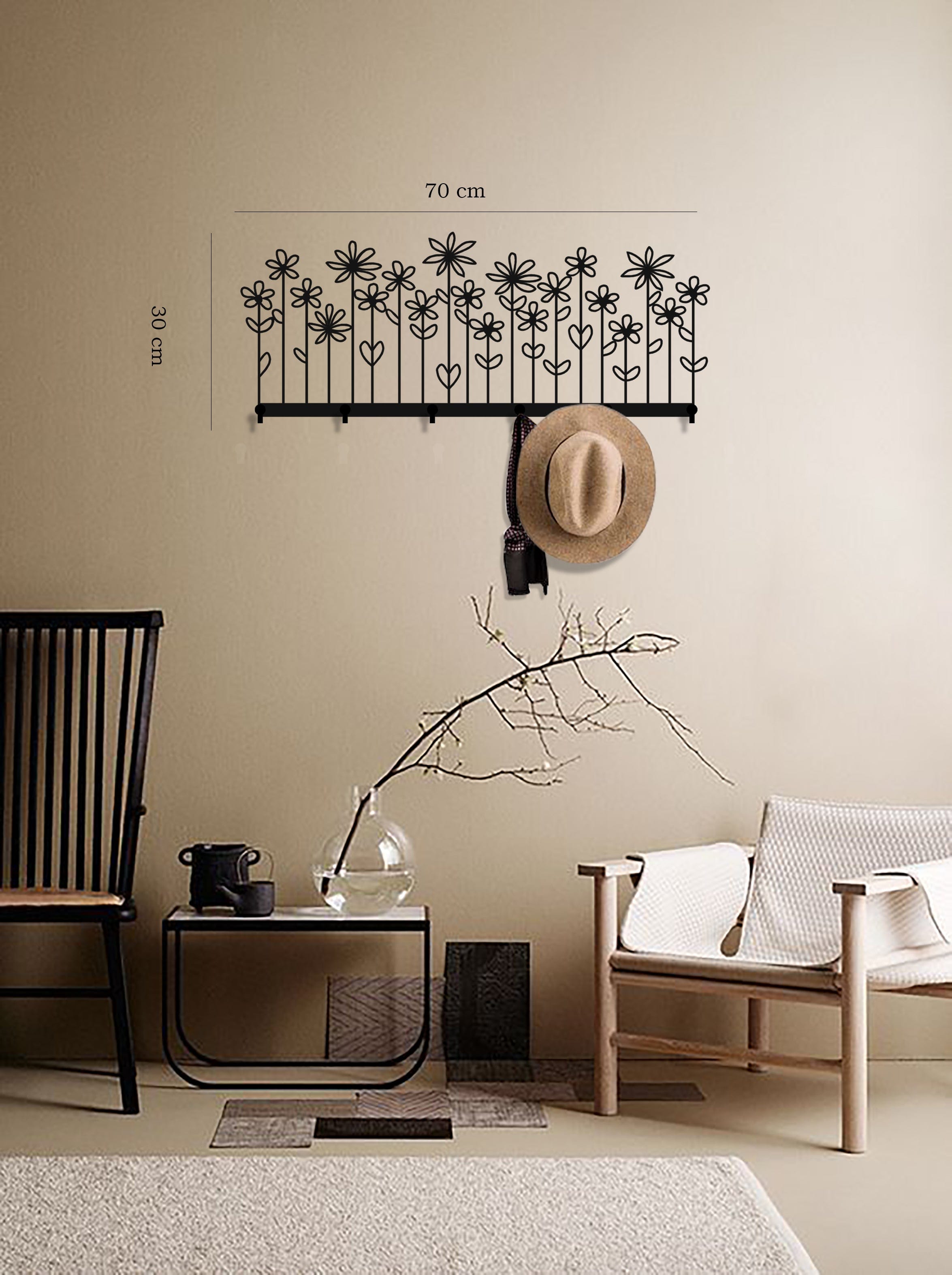 Artronauts Metal Wall Arts Viva Coat Rack