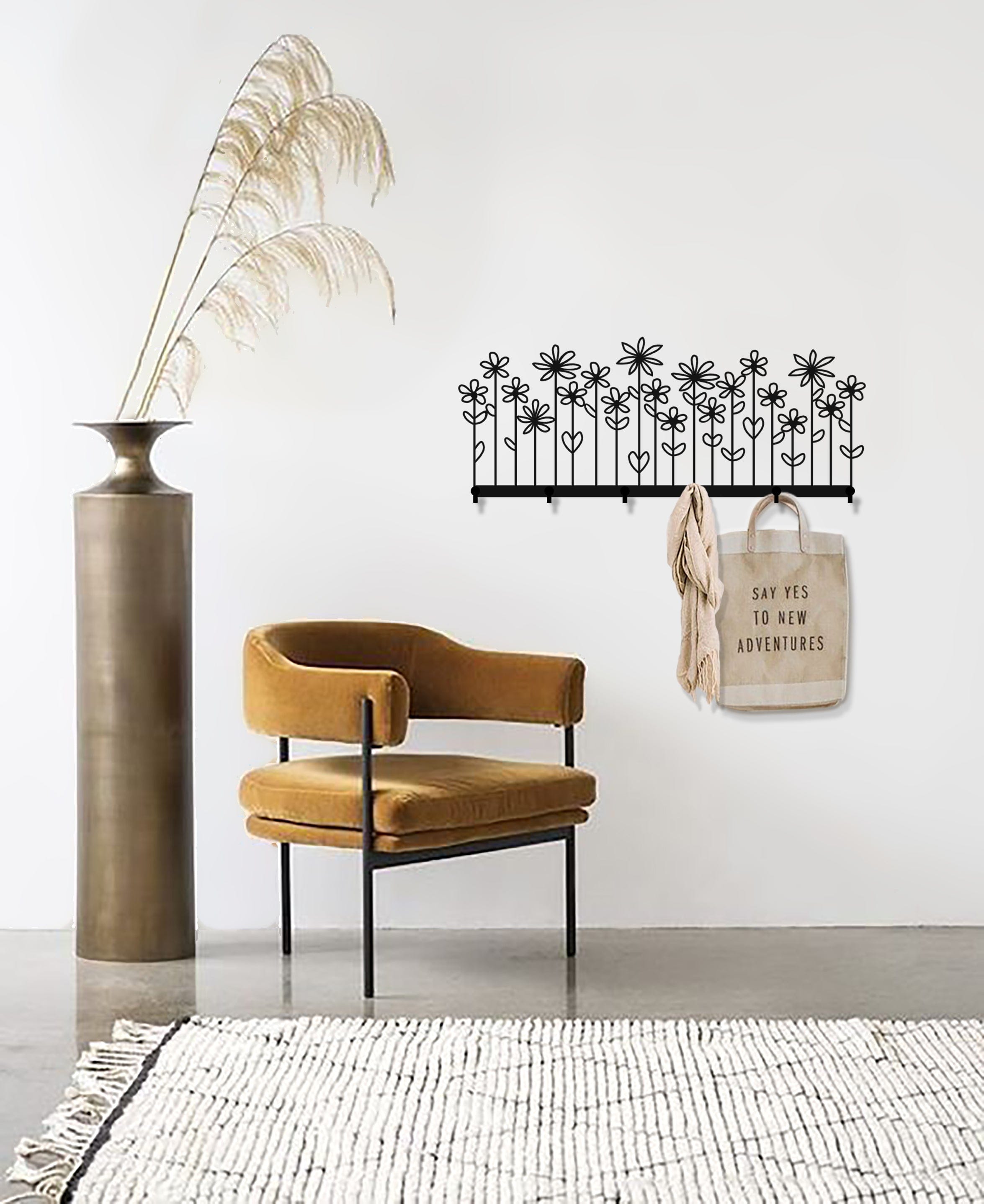 Artronauts Metal Wall Arts Viva Coat Rack