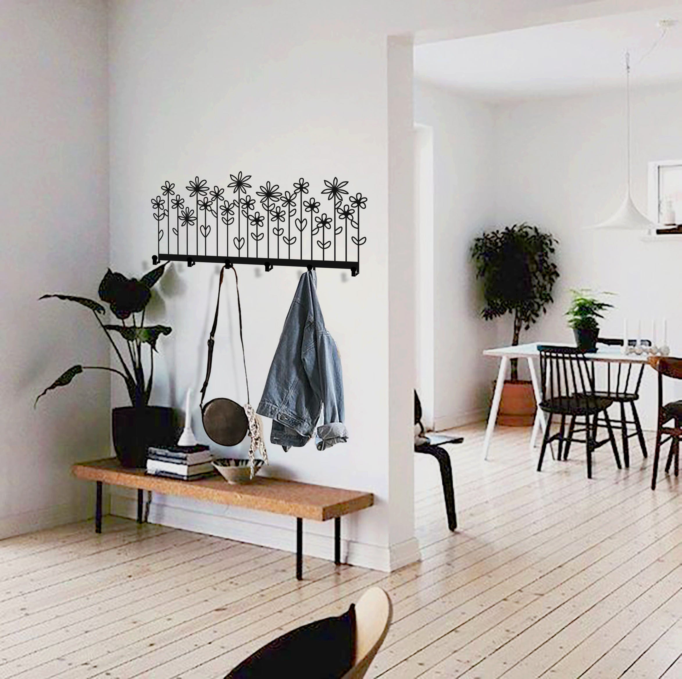 Artronauts Metal Wall Arts Viva Coat Rack