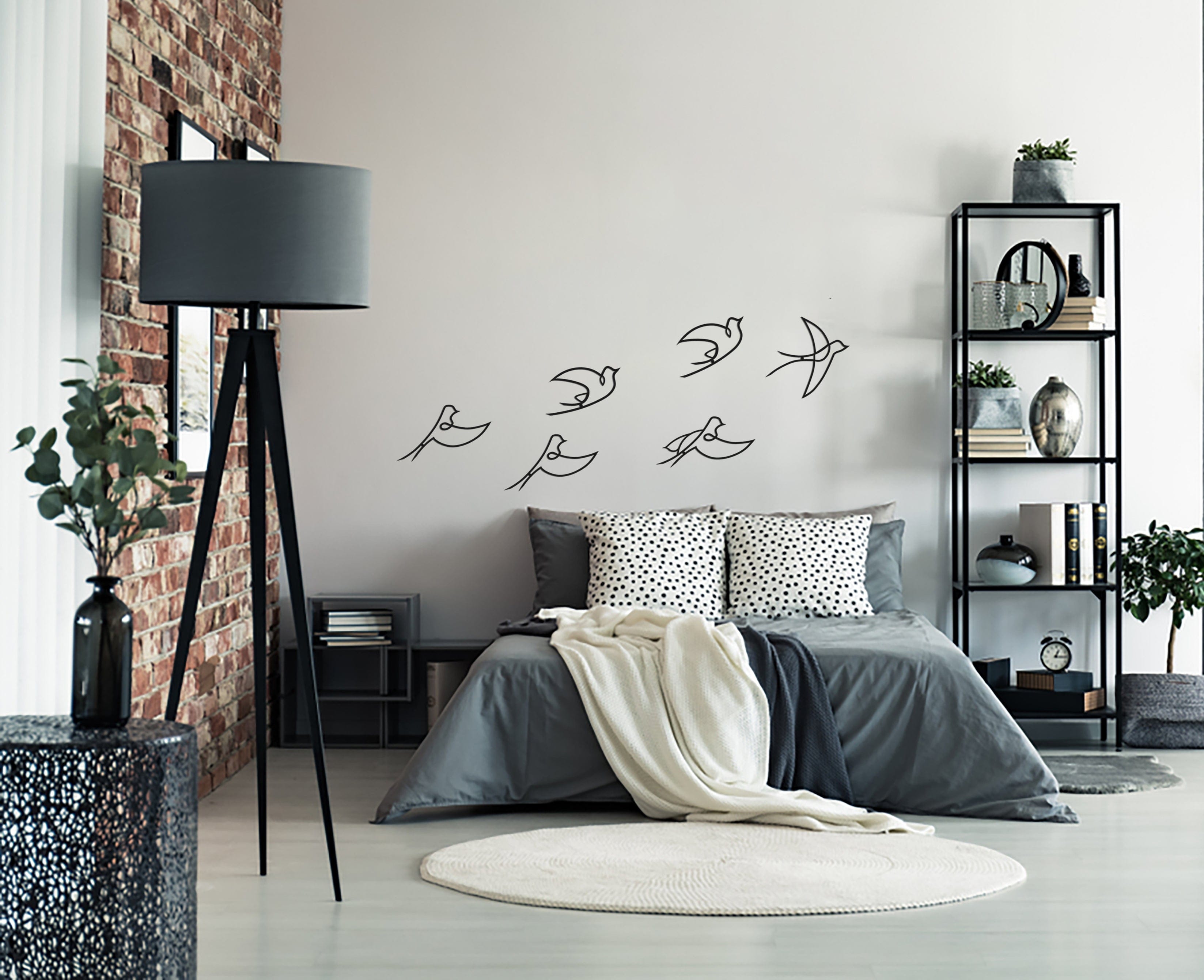Artronauts Art Metal Wall Arts 6 Birds Flying Birds Metal