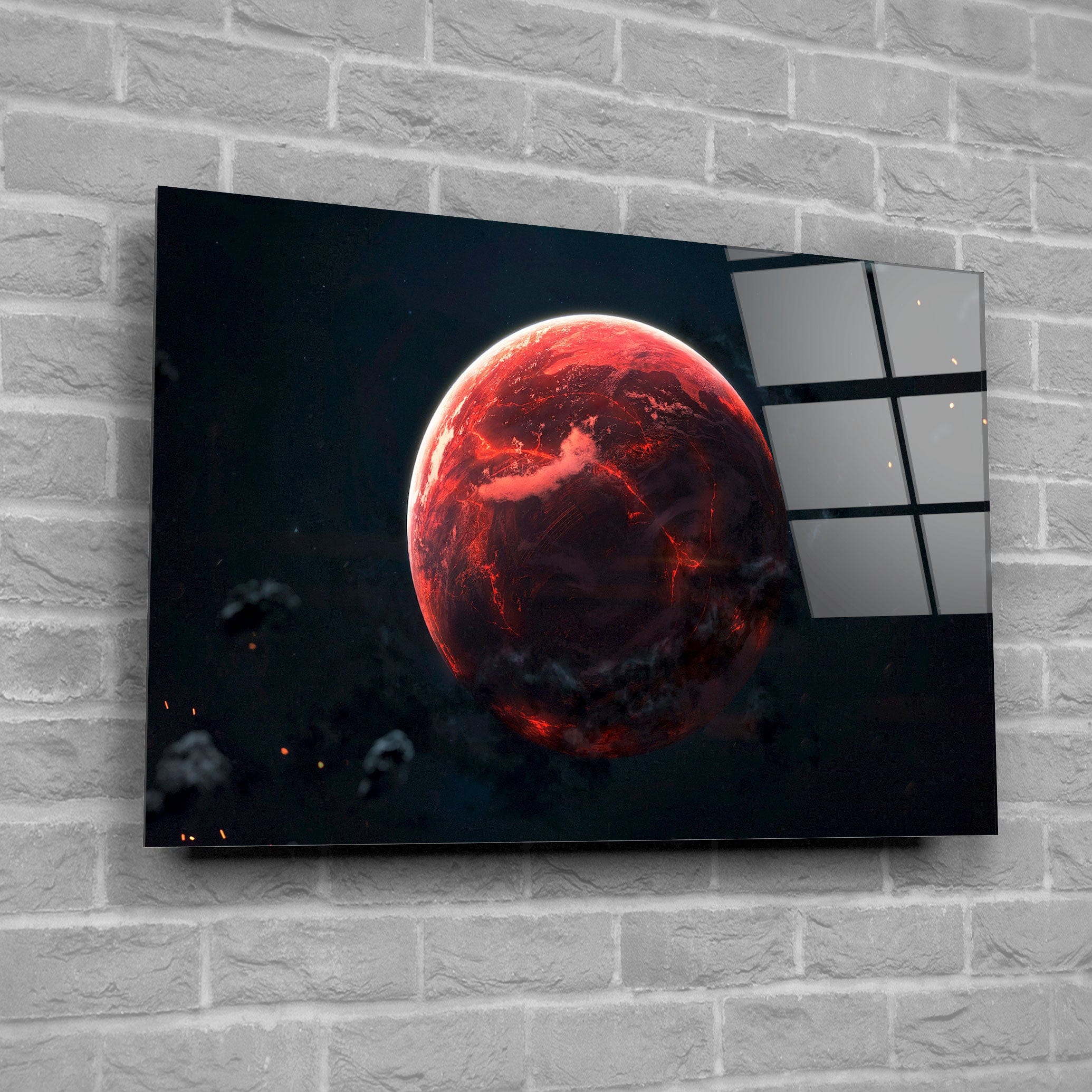 Artronauts Art Clearance T. Red Moon