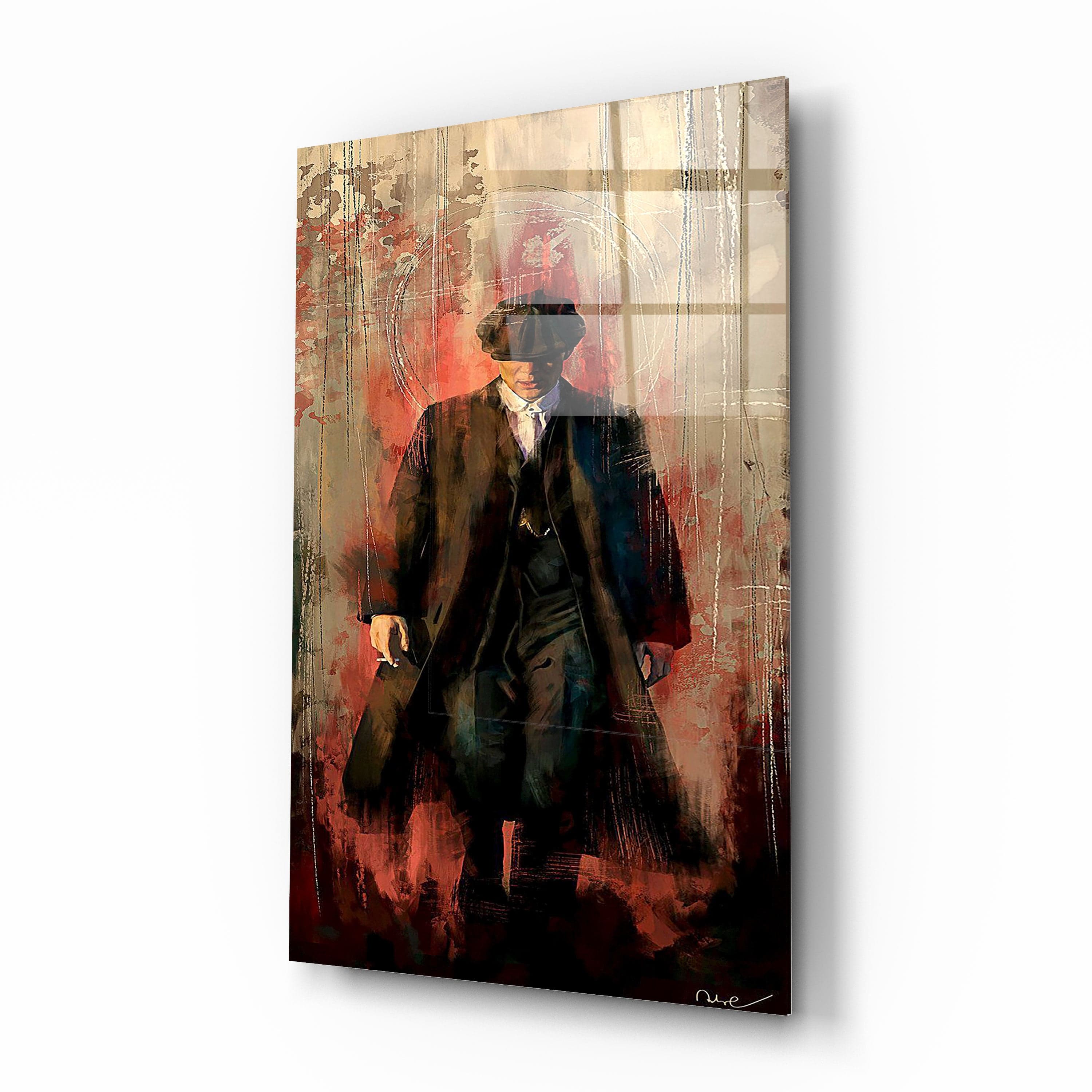 Artronauts Glass Print Thomas Shelby