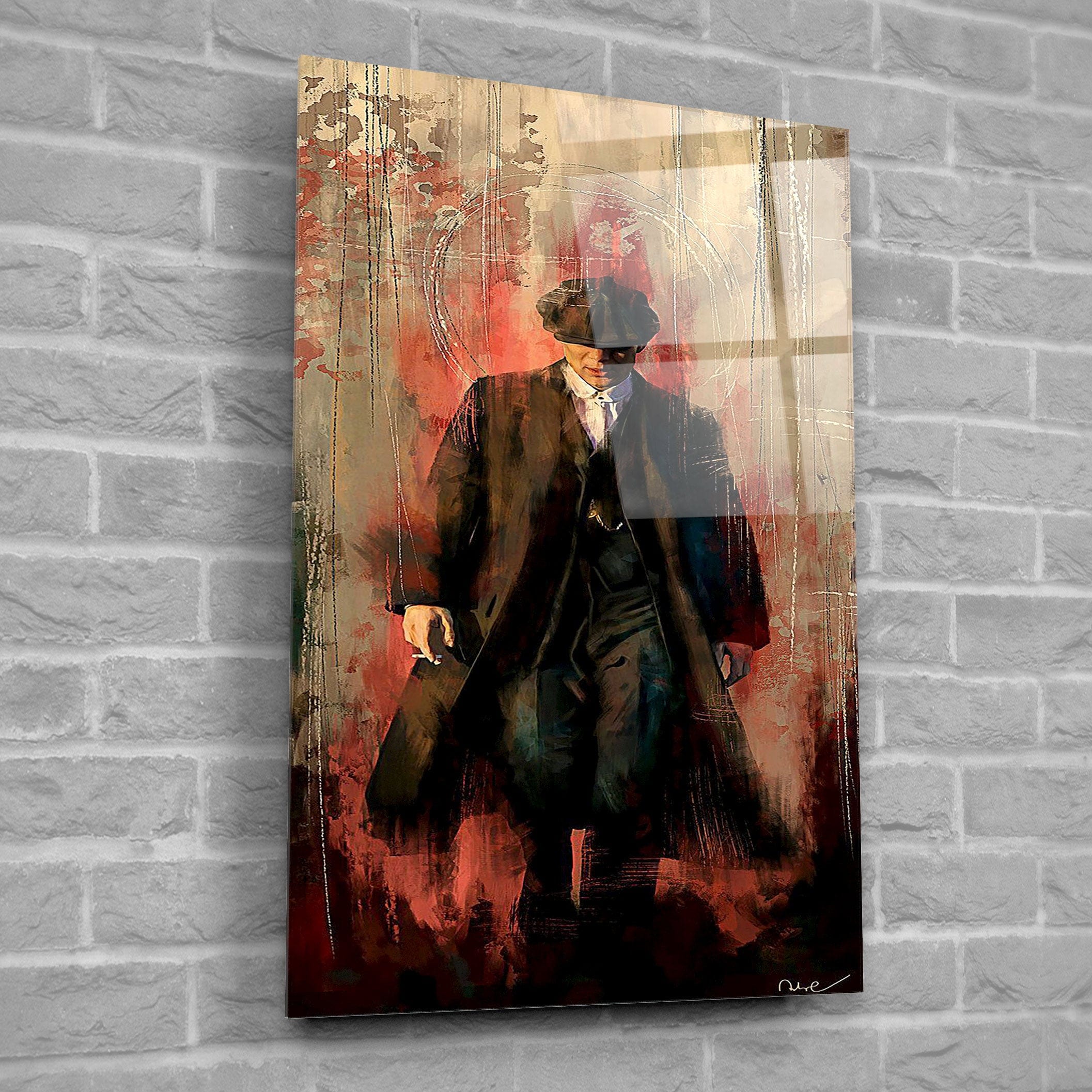 Artronauts Glass Print Thomas Shelby