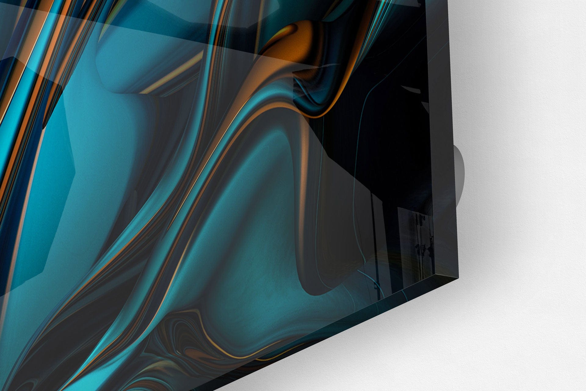 Artronauts Glass Print Flowery Abstract