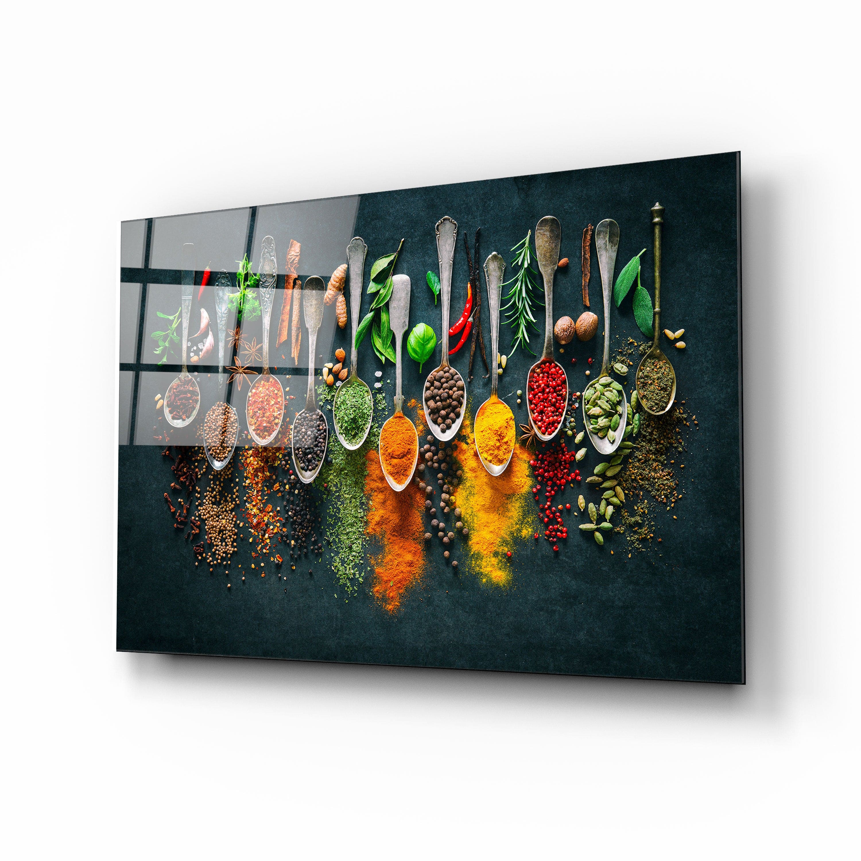 Artronauts Glass Print Spices